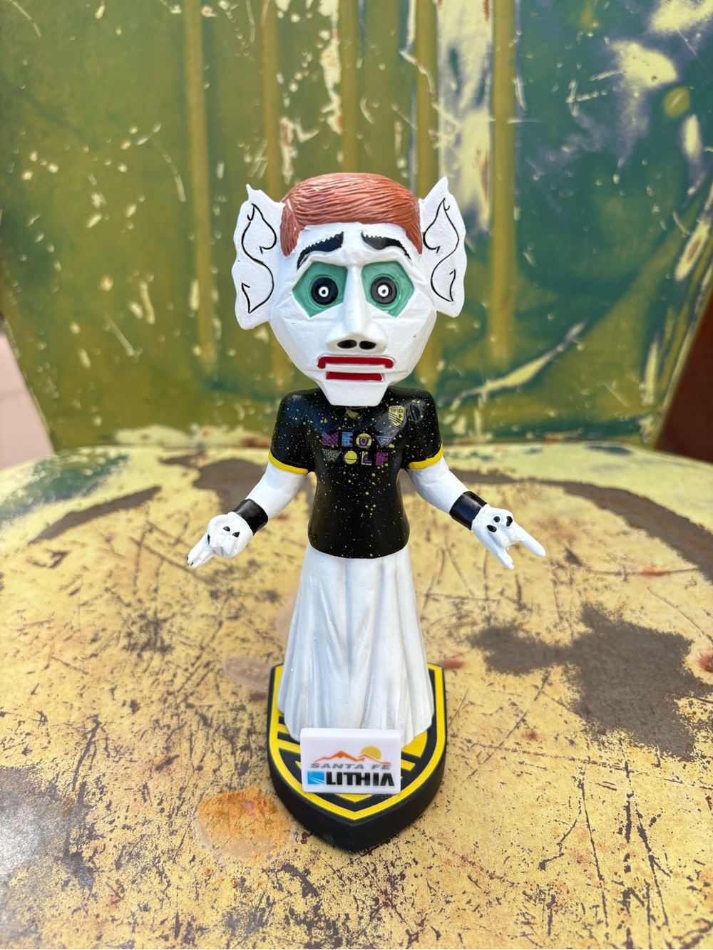 New Mexico United Zozobra Boxed Plastic Bobblehead Figure Soccer 1 Pack